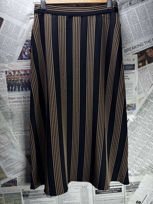 H&M® Waist: 24" | Tribal Print | Midi Skirt | B8 - 3064 - Genuine Maal