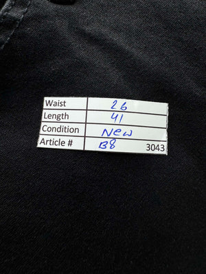 Tu® Waist: 26" | Black | Slim Fit Denim Pants | B8 - 3043 - Genuine Maal
