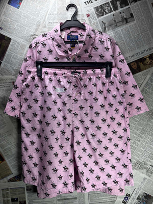 Ralph Lauren® XL | Chest: 26" | Co - ord Set Shirt with Shorts | Cotton | 5229 - Genuine Maal