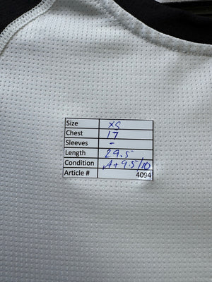 Asos® XS | Chest: 17" | White | Gym T-Shirt | Poly - Elastane | 4094 - Genuine Maal