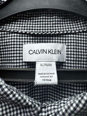 Calvin Klein® L/XL | Chest: 24.5" | Check | Shirt | Cotton | 5234 - Genuine Maal