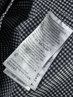 Calvin Klein® L/XL | Chest: 24.5" | Check | Shirt | Cotton | 5234 - Genuine Maal