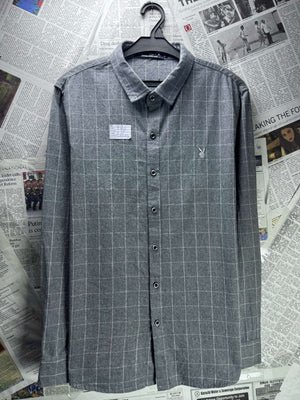 Playboy® Small | Chest: 20.5" | Check | Shirt | Cotton | 5225 - Genuine Maal
