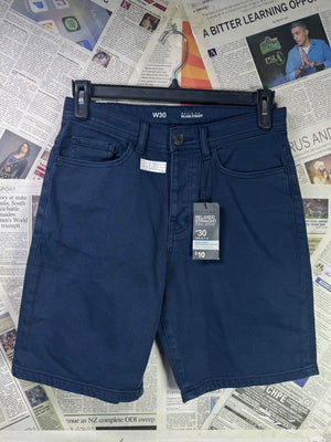 Denim Co.® Waist: 30" | Blue | Denim Shorts | Fit: Straight | 2917 - Genuine Maal