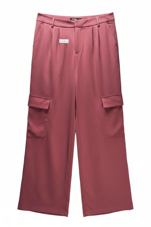Nasty Gal® Waist: 30" | Terracotta | Palazzo Pants | B8 - 3030 - Genuine Maal