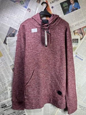 Project Paris® Small | Chest: 20.5" | Cardinal Red | Hoodie | 2081 - Genuine Maal