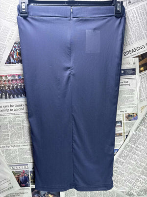 Mistress Rocks® Waist: 26" to 28" | Periwinkle Blue | Midi Skirt | B8 - 3038 - Genuine Maal
