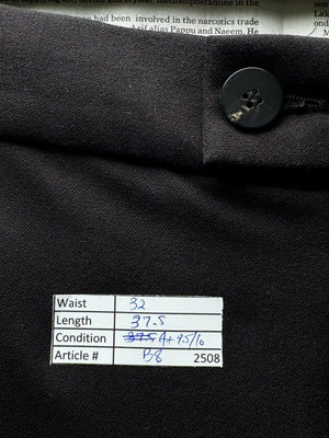 Mango® Waist: 32" | Black | Dress Pants | B8 - 2508 - Genuine Maal
