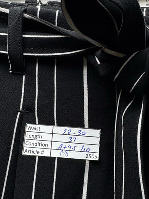 New Look® Waist: 28" to 30" | Pinstripe | Drawstrings Pants | B8 - 2505 - Genuine Maal