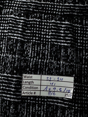 Mitzy® Waist: 32" to 34" | Crosshatch Patern | Drawstrings Pants | B8 - 2507 - Genuine Maal