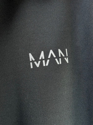 MAN® Waist: 28" to 30" | Dark Grey | Gym Trousers | Poly - Elastane | 1584 - Genuine Maal