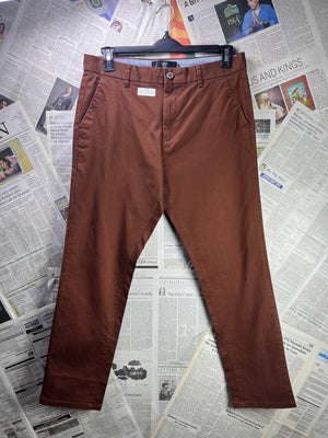 Next® Waist: 32" | Umber Brown | Chino Pant | 2627 - Genuine Maal