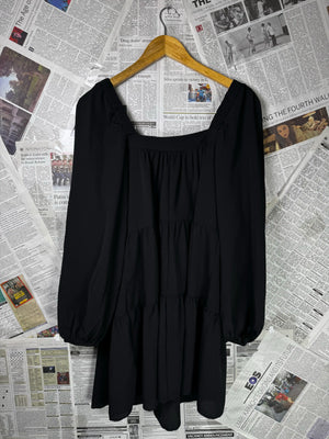 Asos® Small | Bust: 17.5" | Black | Mini Dress | B8 - 5274 - Genuine Maal