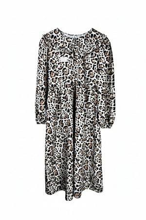Boohoo® Small | Bust: 18" | Leopard Print | Mini Dress | B8 - 5469 - Genuine Maal