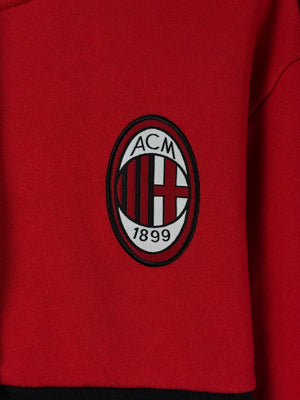Adid*s® Medium | Chest: 22" | Red & Black | Jacket with Hoodie | Inner: Fleece | 1804 - Genuine Maal