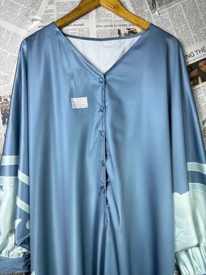 ® XXL | Bust: 42" | Slate Blue | Maxi Dress | B9 - 5462 - Genuine Maal