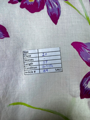 Next® Large | Bust: 20" | Floral Print | Mini Dress | B9 - 5461 - Genuine Maal