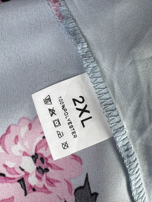 ® XL | Bust: 22" | Floral Print | Maxi Dress | B9 - 5278 - Genuine Maal