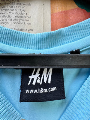 H&M® Small | Chest: 20" | Blue | Dropdown T-Shirt | 4088 - Genuine Maal