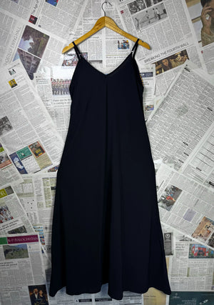® Medium | Bust: 18.5" | Embroidered Trim | Maxi Dress | B9 - 5276 - Genuine Maal