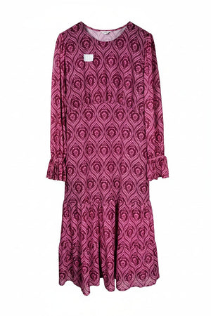In Other Words® Medium | Bust: 19" | Geometrical Print | Maxi Dress | B9 - 5282 - Genuine Maal