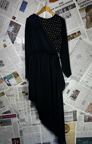 ® Medium | Bust: 19.5" | Metallic Studs | Maxi Dress | B9 - 5446 - Genuine Maal