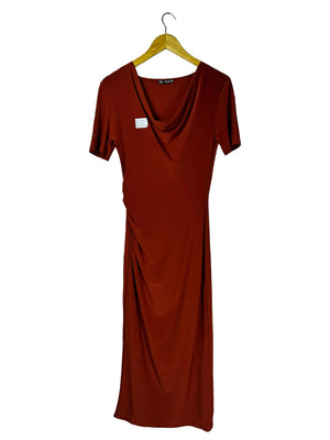 Zara® XS | Bust: 16.5" | Earthy Terracotta | Maxi Dress | B9 - 5080 - Genuine Maal