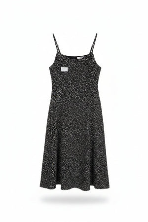 Shein® Small | Bust: 17.5" | Ditsy Floral Print | Midi Dress | B9 - 5075 - Genuine Maal