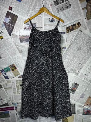 Shein® Small | Bust: 17.5" | Ditsy Floral Print | Midi Dress | B9 - 5075 - Genuine Maal