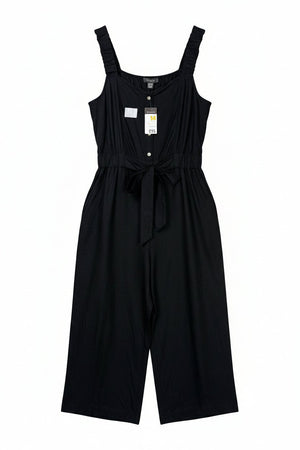 Primark® Medium | Bust: 19" | Black | Jumpsuit | B9 - 5071 - Genuine Maal