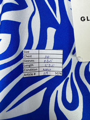 Glamorous® Large | Bust: 20" | Marble Print | Maxi Dress | B9 - 5074 - Genuine Maal