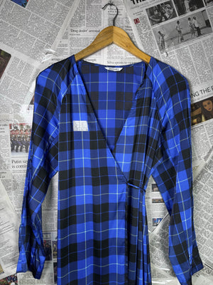 Monk® Large | Bust: 20" | Check | Maxi Dress | B9 - 5269 - Genuine Maal