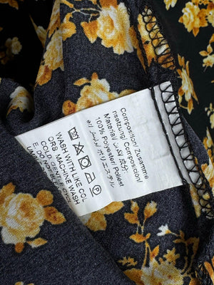 Shein® Small | Bust: 18" | Ditsy Floral Print | Maxi Dress | B9 - 5261 - Genuine Maal