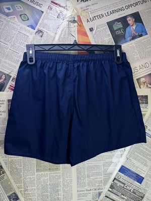 N*ke® Waist: 28" to 30" | Blue | Sports Shorts | Polyester - Cotton | 1556 - Genuine Maal