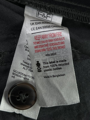 F&F® Waist: 38" to 40" | Grey | Cargo Trouser | 2638 - Genuine Maal