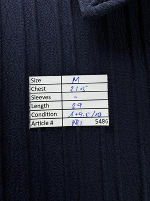 Manfinity® Medium | Chest: 21.5" | Navy Blue | Camp Shirt | M1 - 5486 - Genuine Maal