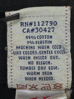 True Religion® Waist: 29" to 30" | Black | Bell Bottom Denim Pant | Made in USA | 2671 | Women - Genuine Maal