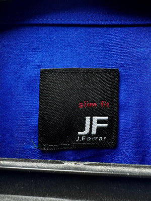 JF® L/XL | Chest: 24.5" | Royal Blue | Collar: 17"/17.5" Slim Fit Shirt | Poly-Cotton | M1 - 5490 - Genuine Maal