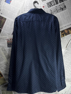M&S® Large | Chest: 23" | Polka Dots | Shirt | Cotton | M1 - 5483 - Genuine Maal