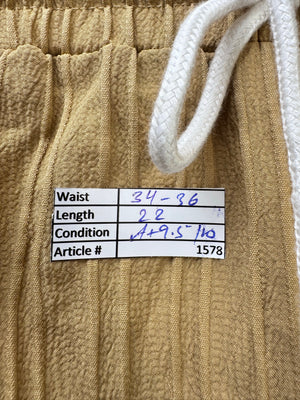 ® Waist: 34" to 36" | Brown | Swim Shorts | Poly | 1578 - Genuine Maal