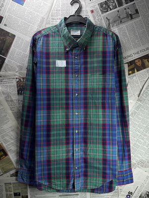 YALE® Large | Chest: 23.5" | Check | Shirt | Cotton | M1 - 5693 - Genuine Maal