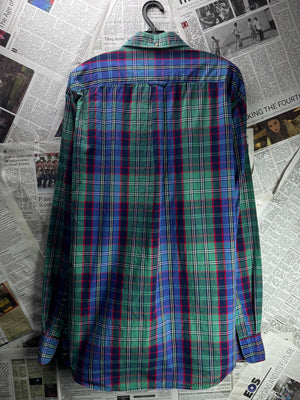 YALE® Large | Chest: 23.5" | Check | Shirt | Cotton | M1 - 5693 - Genuine Maal