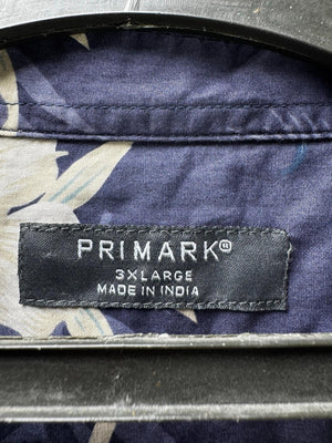Primark® XXL | Chest: 27" | Floral | Shirt | Cotton | M1 - 5507 - Genuine Maal