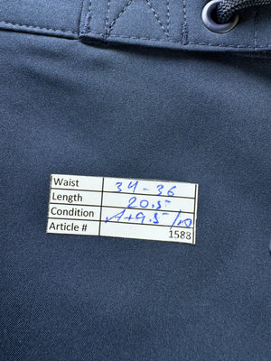 Ambercrombie & Fitch® Waist: 34" to 36" | Blue | Sports Shorts | Poly | 1588 - Genuine Maal
