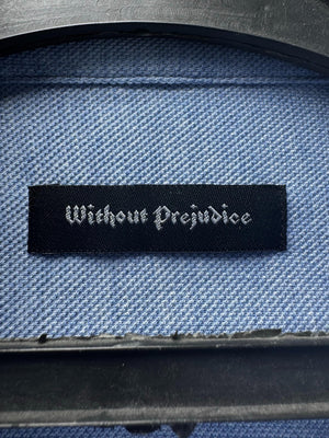 Without Prejudice® Large | Chest: 24" | Blue | Collar: 17" Shirt | Cotton | M1 - 5499 - Genuine Maal