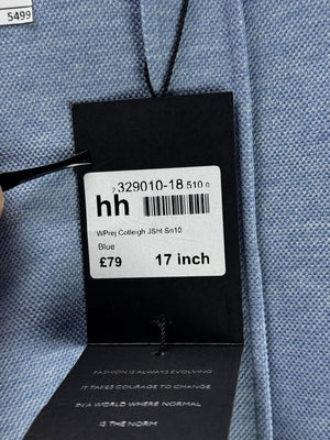 Without Prejudice® Large | Chest: 24" | Blue | Collar: 17" Shirt | Cotton | M1 - 5499 - Genuine Maal