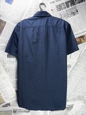 A-Frame® Medium | Chest: 21.5" | Blue | Shirt | Cotton | M2 - 5682 - Genuine Maal
