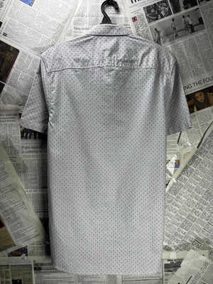 Burton® Small | Chest: 19.5" | Polka Dots | Shirt | Cotton | M1 - 5891 - Genuine Maal