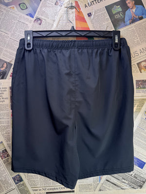 Aptus® Waist: 30" to 32" | Black | Gym Shorts | Poly - Elastane | 1637 - Genuine Maal