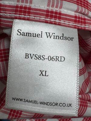 Samuel Windsor® XL | Chest: 26" | Check | Shirt | Cotton | M3 - 5673 - Genuine Maal